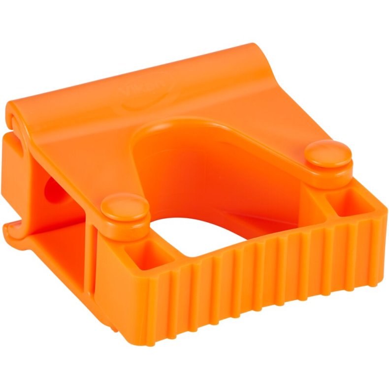 V�goph�ng til redskaber, Vikan, 8,7x8,3x4,8cm, orange, PP/TPE, enkelt gummib�ndsmodul *Denne vare tages ikke retur*