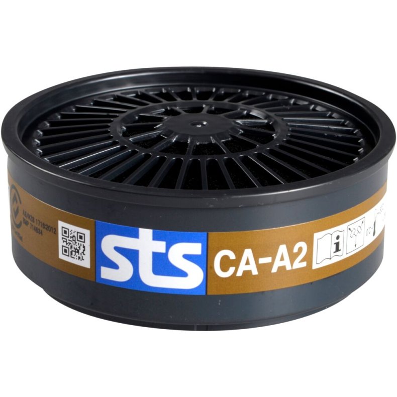 Filter til �ndedr�tsv�rn, STS, CA-A2, gasfilter