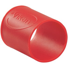 Farvekodningsb�nd til skaft, Vikan, �26mm, r�d, gummi/silikone *Denne vare tages ikke retur*