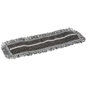 Moppe, Vikan Damp 47 Dark, m�rkegr�, mikrofiber, 40 cm, lommer *Denne vare tages ikke retur*