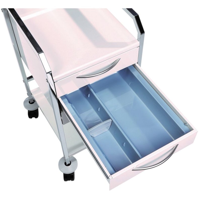 Skuffeindsats, Simpex, s�lv, til 40 cm bord, m. justbar skillev�g *Denne vare tages ikke retur*