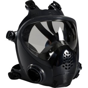 Helmaske, STS, CF01, S, sort, TPE, med skruel�s p� filter, flergangs