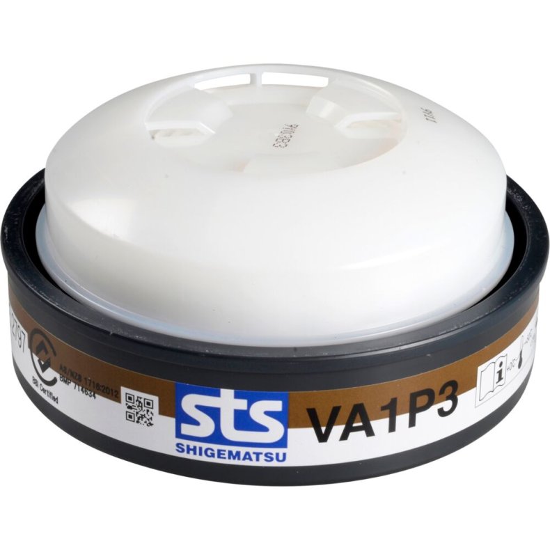 Filter til motoriseret �ndedr�tsv�rn, STS Synchro, VA1P3, gas- og partikelfilter
