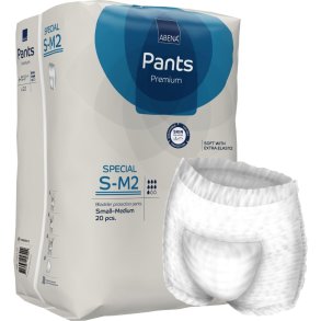 Bukseble, ABENA Pants Premium Special, Special S/M2, bl� farvekode