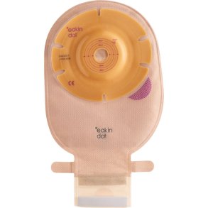Ileostomipose, Eakin Dot, Standard, 490 ml, 15-40 mm, 1-dels, bl�d konveks, opklipbar