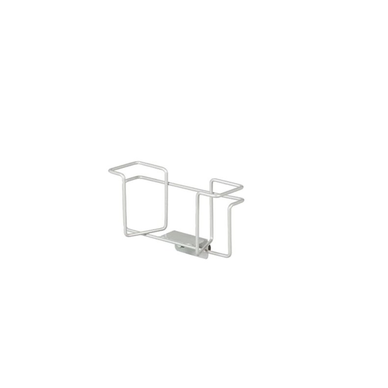 Handskeholder, Tina Trolleys, ERGO, 100x260x130mm, gr�, pulverlakeret st�l, til 1 pakke *Denne vare tages ikke retur*