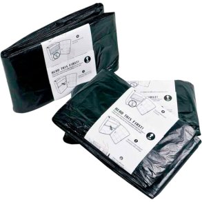 Refill, Janibell Priv�, sort, HDPE/LDPE, 7,5 l