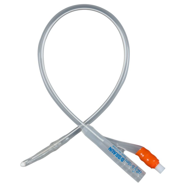2-vejs foley kateter, Urimed Cath, nelaton, CH 16, 42cm, 10 ml, semi-integreret ballon, steril *Denne vare tages ikke retur*