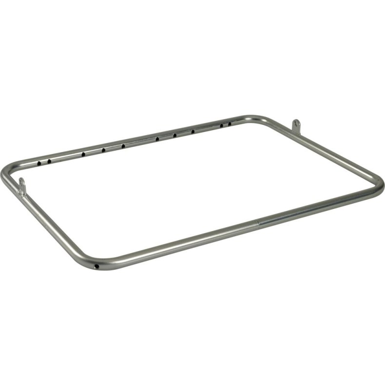 Poseholder, Vileda Origo, 54x38cm, gr�, plast/pulverlakeret st�l, til 120 ltr. affaldspose *Denne vare tages ikke retur*