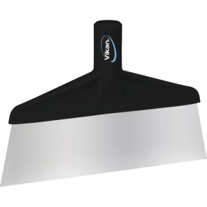 Gulvskraber, Vikan, 26x4x17,5cm, sort, PP/rustfrit st�l, 26 cm, fleksibelt enkeltblad *Denne vare tages ikke retur*