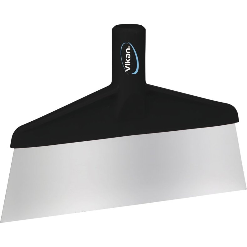 Gulvskraber, Vikan, 26x4x17,5cm, sort, PP/rustfrit st�l, 26 cm, fleksibelt enkeltblad *Denne vare tages ikke retur*