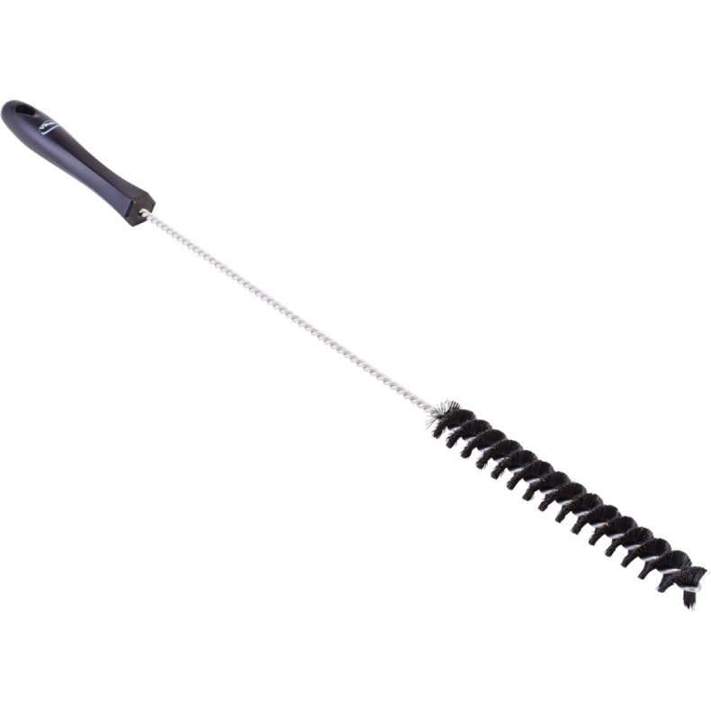 R�rrenser, Vikan, 50cm, �2cm, sort, polyester/PP/rustfrit st�l, medium *Denne vare tages ikke retur*
