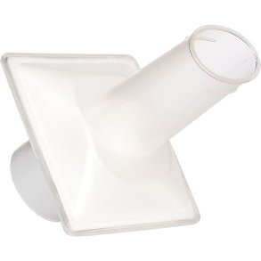 Mundstykke, Vitalograph, �2,8cm, hvid, eco BVF-filter, engangs
