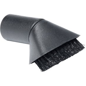 B�rstemundstykke, Nilfisk, VL100/200/500, 70mm, �32mm, sort, plast, med b�rsteh�r *Denne vare tages ikke retur*