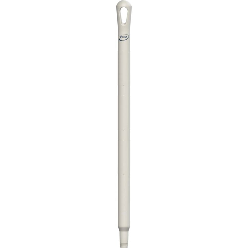 Skaft med gevind, Vikan, 65cm, �3,2cm, hvid, glas/PP, ultra hygiejnisk