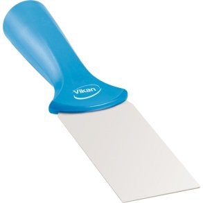 H�ndskraber, Vikan, bl�, PP/rustfrit st�l, 5 cm, med gevind *Denne vare tages ikke retur*