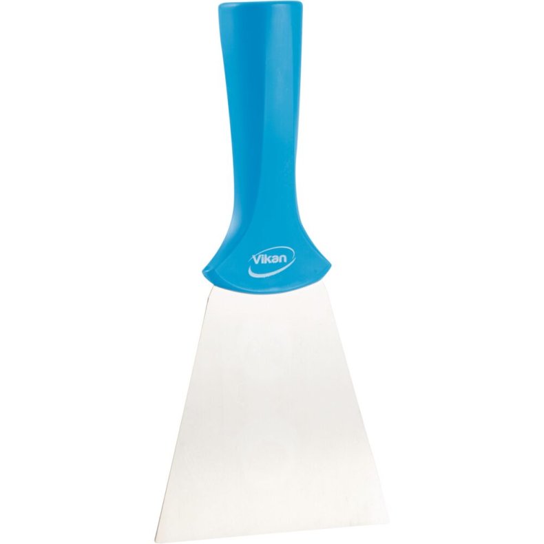 H�ndskraber, Vikan, bl�, PP/rustfrit st�l, 10 cm, med gevind *Denne vare tages ikke retur*