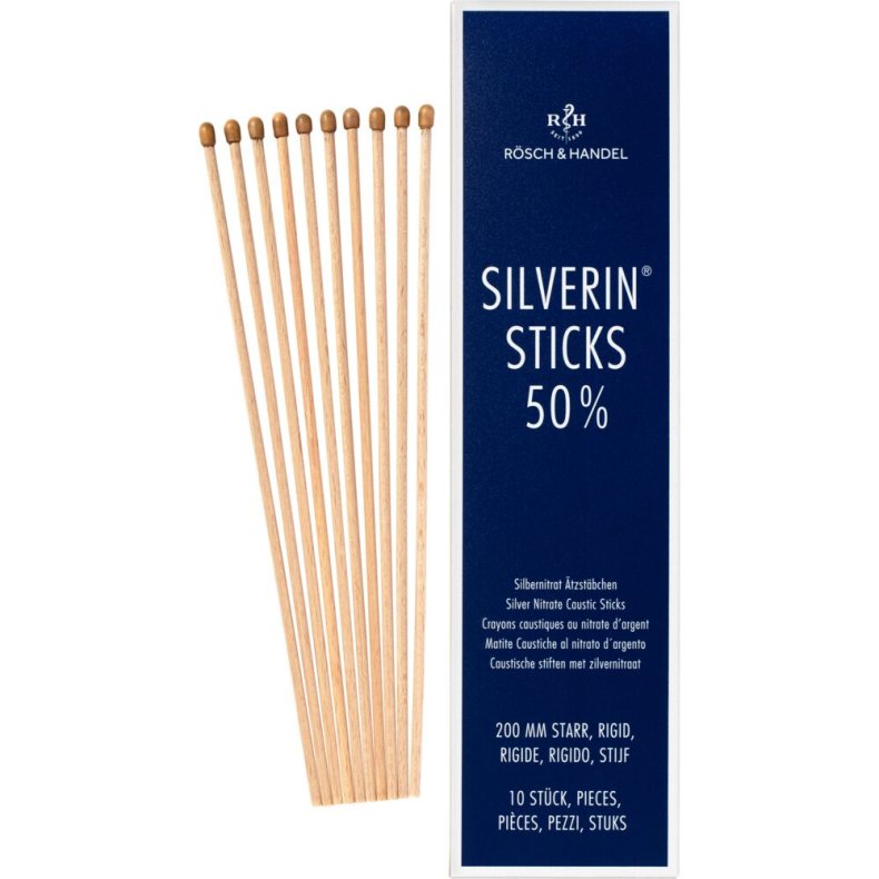 S�lvnitratpind, Silverin, 200mm, 7.9 rigid, 50%, engangs