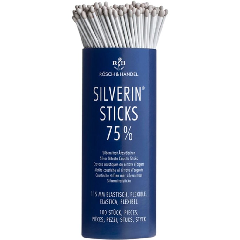 S�lvnitratpind, Silverin, 115 mm/4.5 flexibel, 75%, engangs