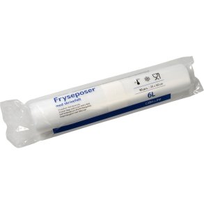 Frysepose, ABENA Cater-Line, 6 l, klar, LDPE/virgin, 25x50cm