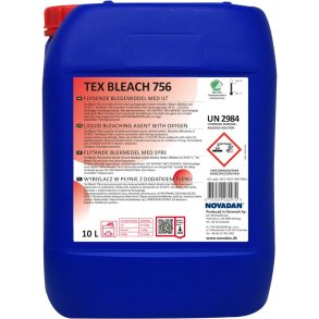 Blegemiddel, Novadan Tex Bleach 756, 10 l, uden klor, farve og parfume