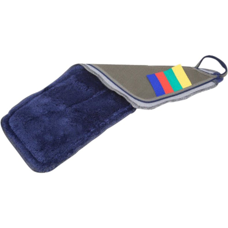 Interi�rh�ndmoppe, Vileda Swep Single, bl�, mikrofiber, 35 cm, lomme *Denne vare tages ikke retur*