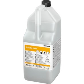 Sanitetsreng�ring, Ecolab Kristalin Clean, 5 l, alkalisk/affedtende, uden farve og parfume