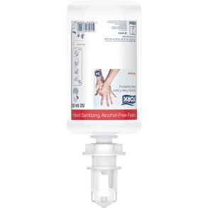 H�nddesinfektionsskum, Tork S4, 1000 ml, uden alkohol,0,6 ml pr. dosering