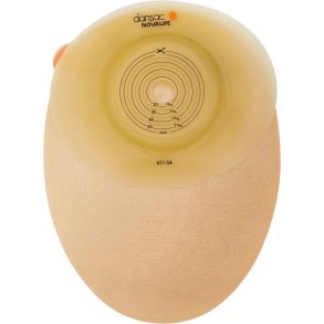 Kolostomipose, NovaLife 1 GX, Maxi, 590 ml, 40 mm, 1-dels, soft konveks, lukket
