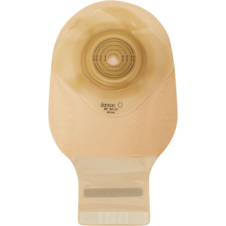 Ileostomipose, Nova 1 Convex, Midi, 650 ml, 15-37 mm, 1-dels, konveks, t�mbar, FoldUp, opklipbar