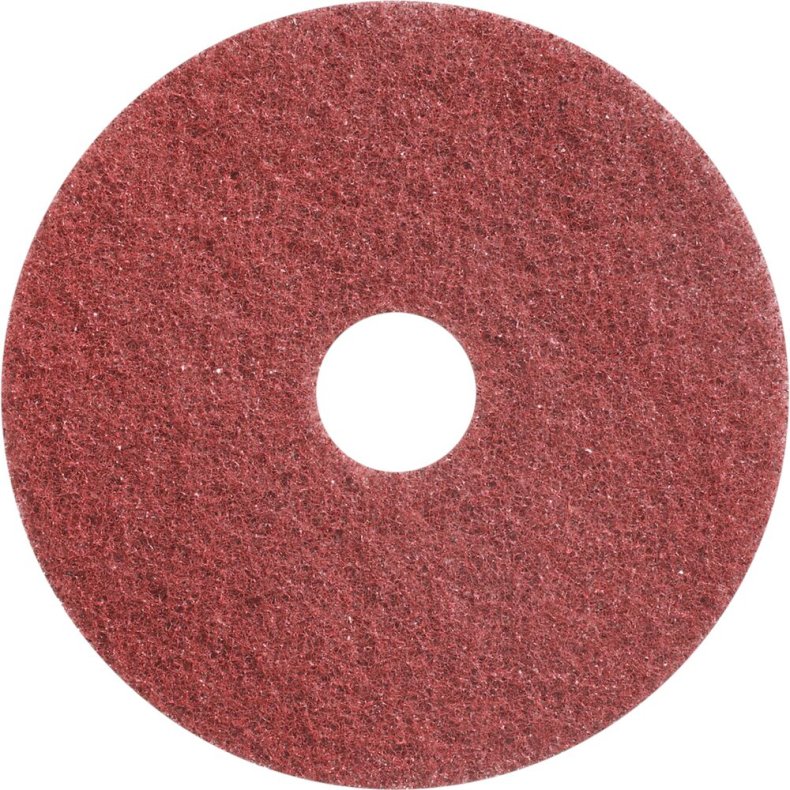 Gulvrondel, Diversey TASKI Twister, 17", �430mm, r�d, RPET, diamant, til opskuring af polish *Denne vare tages ikke retur*