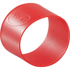 Farvekodningsb�nd til skaft, Vikan, �40mm, r�d, gummi/silikone *Denne vare tages ikke retur*