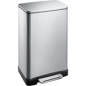 Pedalspand, EKO E-cube, st�l mat, rustfrit st�l, 30 l, plast inderspand, soft close, fingeraftryksfri *Denne vare tages ikke retur*