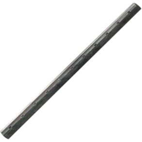Skinne til vinduesskraber, Unger S, 15x2x0,5cm, st�l, gummi/rustfrit st�l, 15 cm, h�rdt gummi