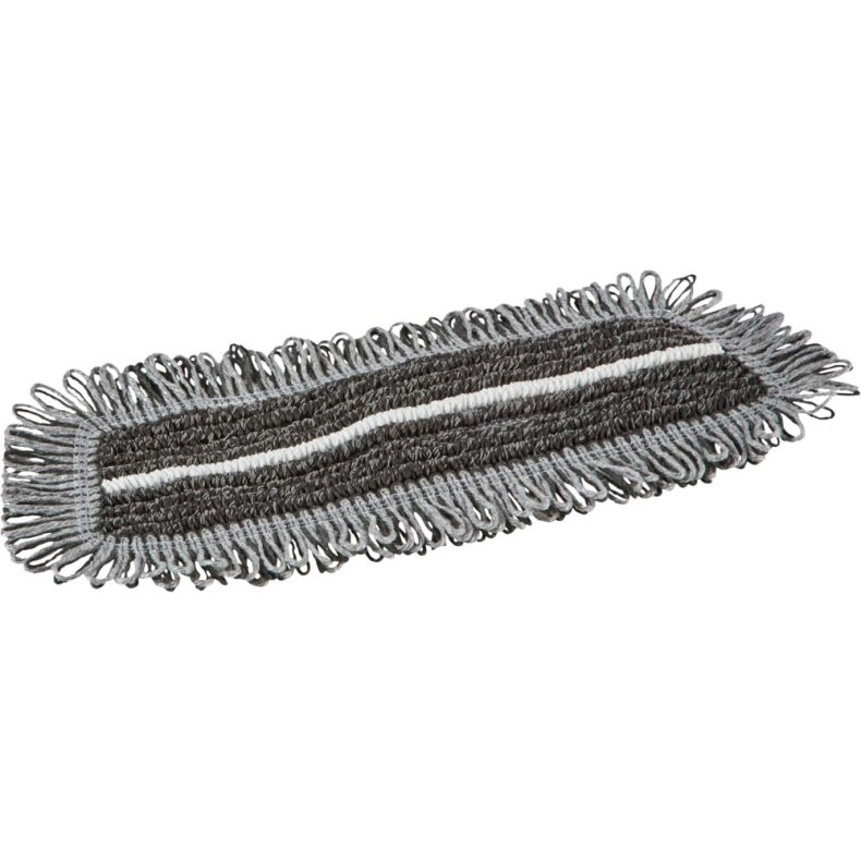 Moppe, Vikan Damp 47 Dark, gr�, mikrofiber, 25 cm *Denne vare tages ikke retur*