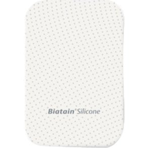 Skumbandage, Biatain Silicone, 5x7,5cm, m/silikonekontaktlag, u/kl�b, latexfri, steril, engangs *Denne vare tages ikke retur*