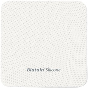 Skumbandage, Biatain Silicone, 10x10cm, m/silikonekontaktlag, u/kl�b, latexfri, steril, engangs *Denne vare tages ikke retur*
