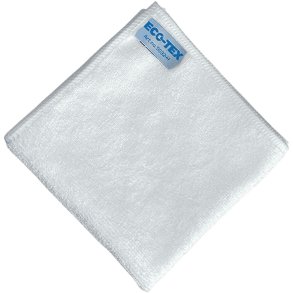 Reng�ringsklud, EcoTex Soft, 32x32cm, hvid, mikrofiber