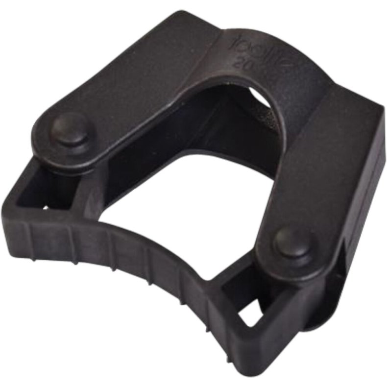Redskabsholder, Tina Trolleys Toolflex, 65x75x35mm, sort, PP/gummi, til skaft p� 20-30 mm *Denne vare tages ikke retur*