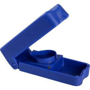 Tabletdeler, bl�, med opbevaring