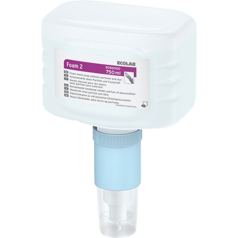 H�nds�be, Ecolab, 750 ml, uden farve og parfume *Denne vare tages ikke retur*