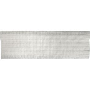 Engangsmoppe, Wet2Go, hvid, cellulose/mikrofiber/polyester/PP/viskose, 40 cm, engangs
