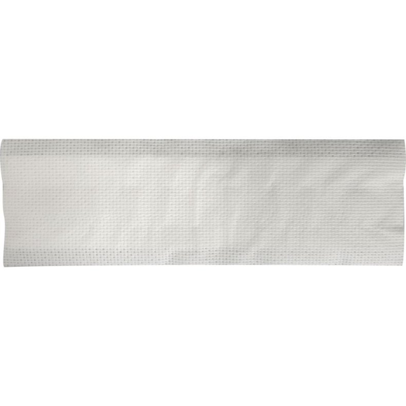 Engangsmoppe, Wet2Go, hvid, cellulose/mikrofiber/polyester/PP/viskose, 40 cm, engangs