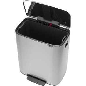 Pedalspand, Brabantia Bo, st�l, st�l, 60 l, plast inderspand, og soft close l�g *Denne vare tages ikke retur*