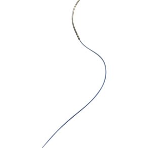 Sutur, Chiralen Monofilament, 45cm, bl�, 5/0, DS-19 n�l (FS-2), non-resorberbar, steril *Denne vare tages ikke retur*
