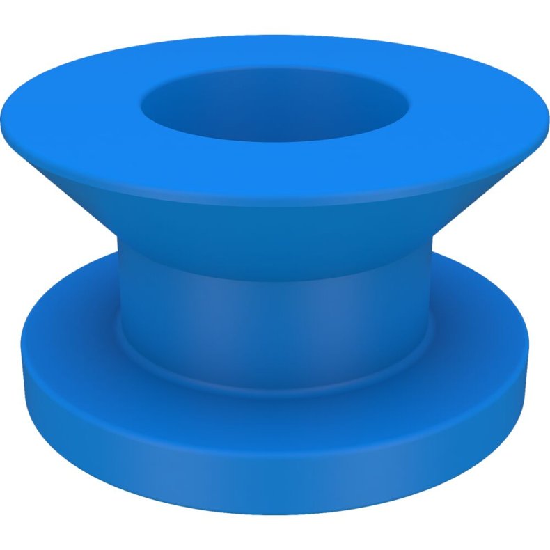 �redr�n, Bevel Bobbin, �1,14mm, bl�, plast, fluoroplastik, steril *Denne vare tages ikke retur*