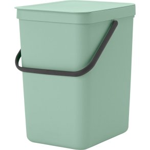 Affaldsspand, Brabantia Sort & Go, jade gr�n, plast, 25 l, ekskl. v�gbeslag *Denne vare tages ikke retur*