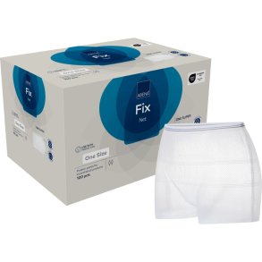 Fikseringstrusse, ABENA Fix Net One Super, One size, hvid
