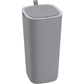 Affaldsspand, Morandi, gr�, plast, 30 l, med sensor og touch l�g *Denne vare tages ikke retur*