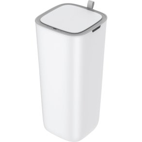 Affaldsspand, Morandi, hvid, plast, 30 l, med sensor og touch l�g *Denne vare tages ikke retur*